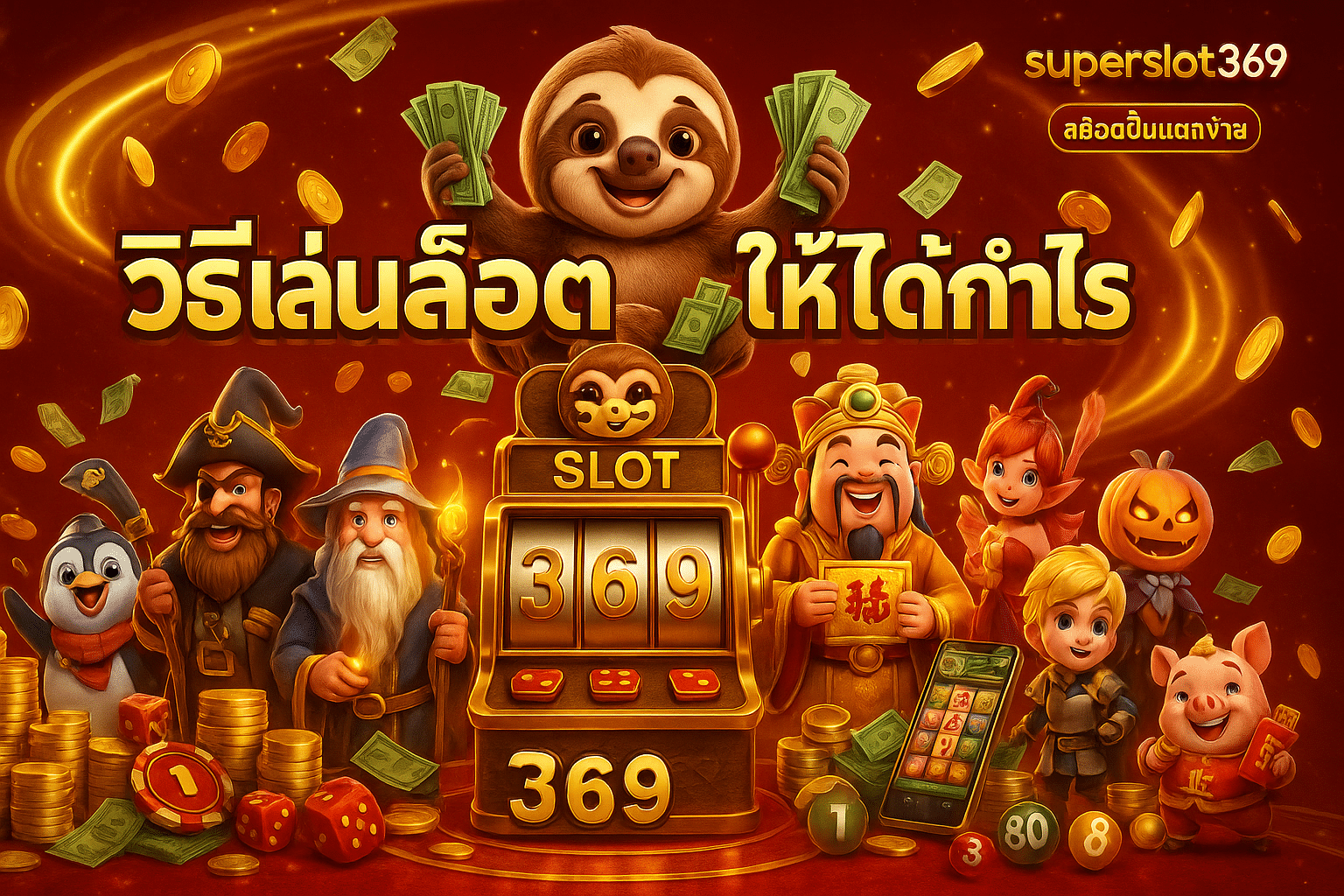 วิธีเล่นสล็อต ให้ได้กำไร
